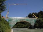 Umbau der Innkanalbrücke bei Rausching (Waldkraiburg) zur Erhöhung der Tragfähigkeit