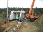 Erneuerung der Eisenbahnüberführung in km 15,038 auf der Strecke 5720 Neumarkt " St. Veit bei Vilsbiburg
