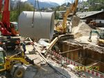 Abwasseranlage Berchtesgaden Mischwasserbehandlung "Am Bauhof" Stauraumkanal, Kanalbau und Sonderbauwerke