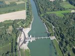 Schlüsselfertiger Neubau 5-MW-Triebwerk Gottfrieding an der Isar mit Fischaufstiegshilfe